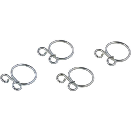 All Balls Racing 4 Pack Hose Clamps- 9.8mm