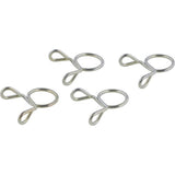 All Balls Racing 4 Pack Hose Clamps- 9mm
