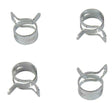 All Balls Racing 4 Pack Hose Clamps Refill Kit - 8mm
