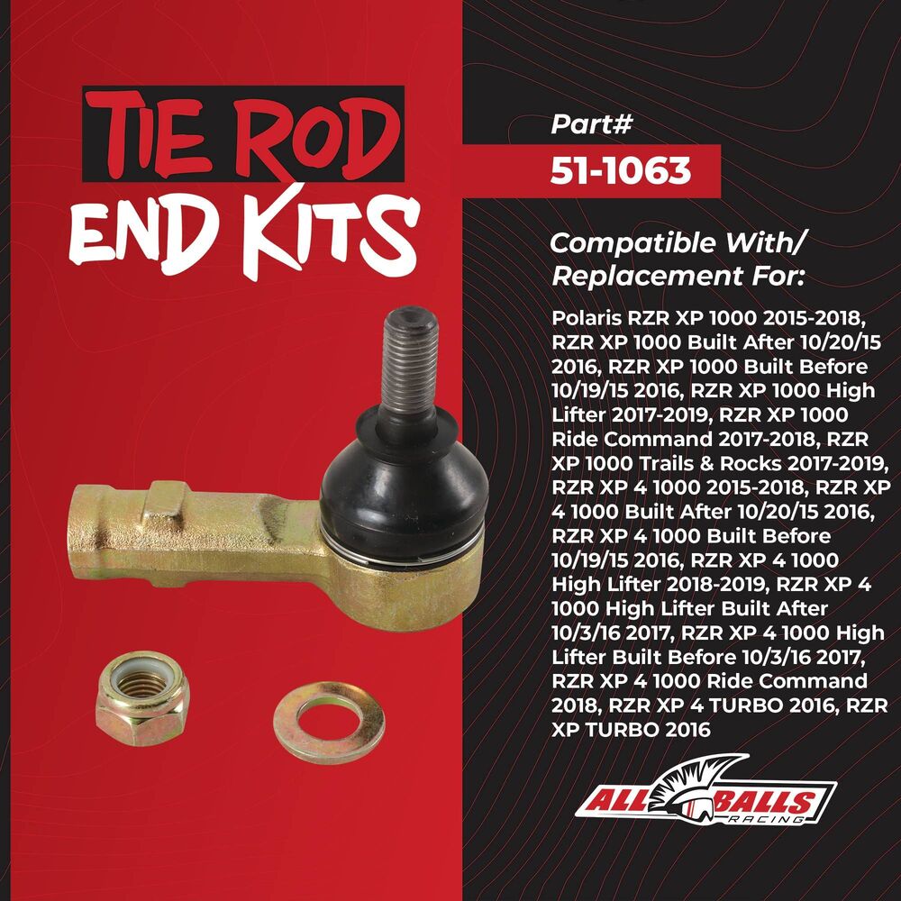 All Balls Racing Arctic Cat Havoc X EPS Tie Rod Outer End Kit