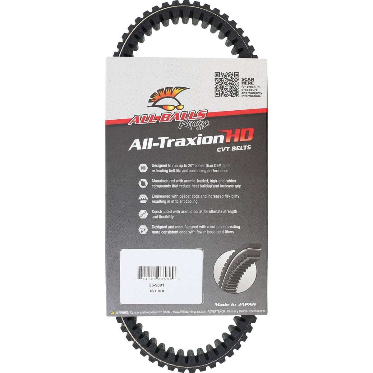All Balls Racing Kawasaki Teryx CVT Belt