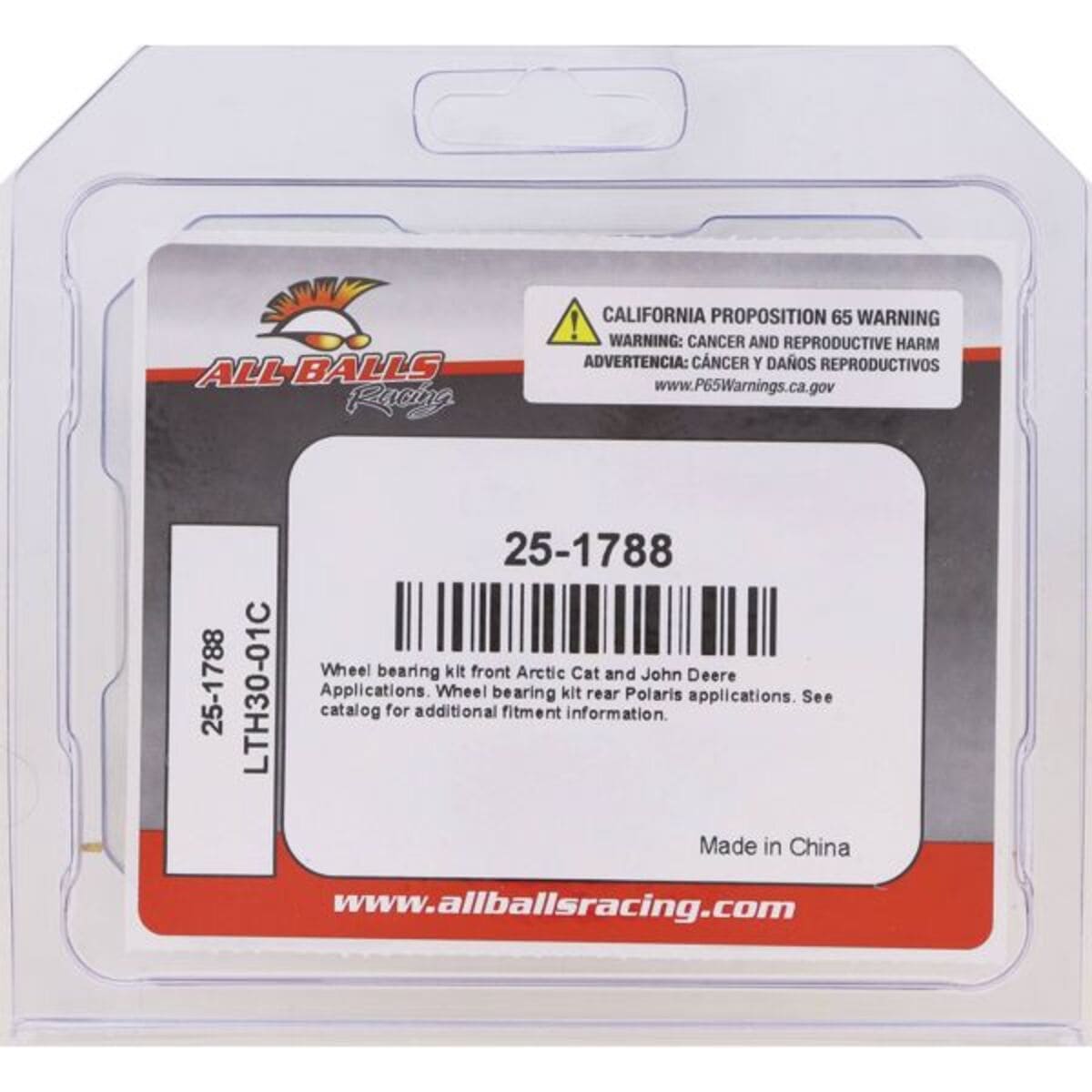 All Balls Racing Polaris Ranger XP 1000 Wheel Bearing Kit