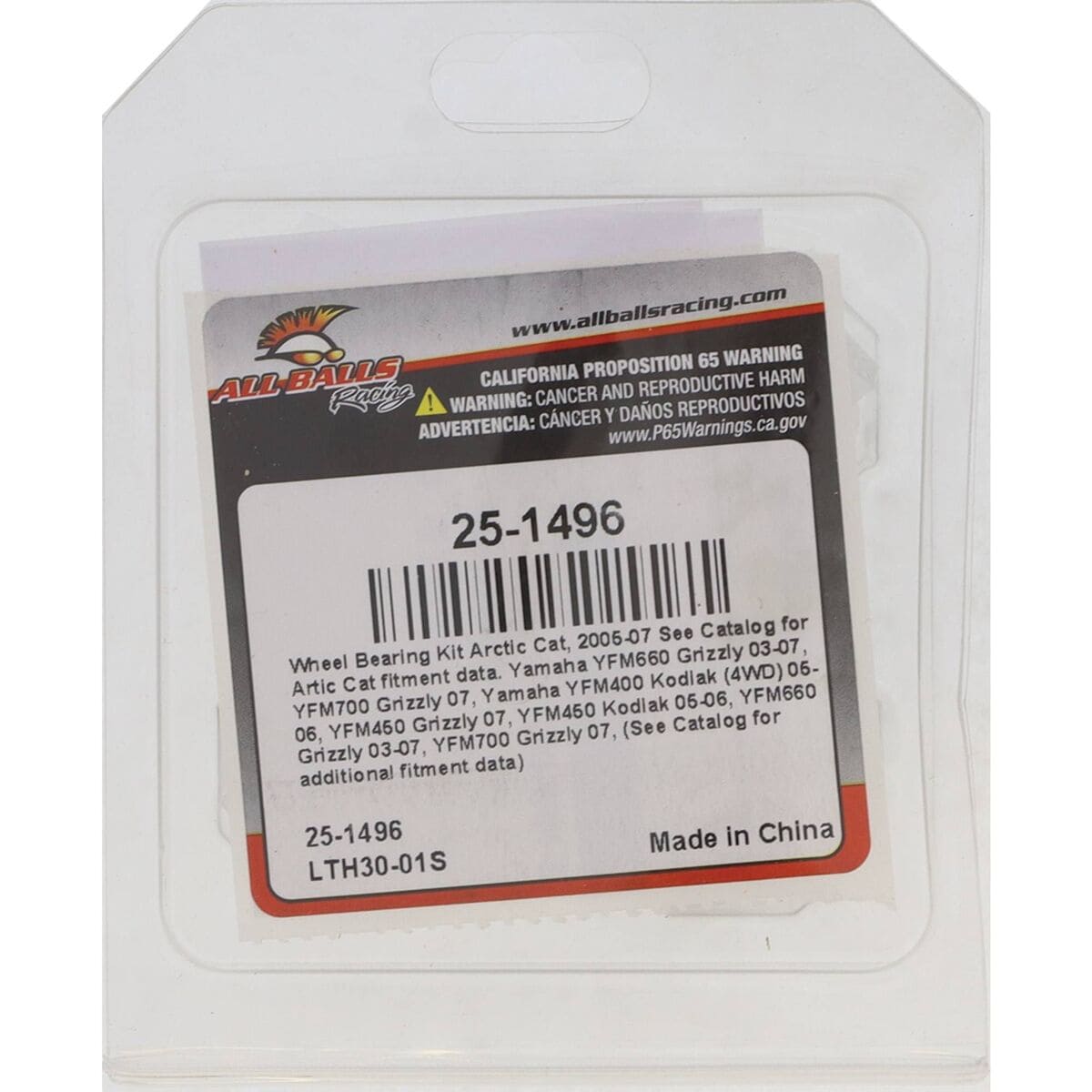All Balls Racing Wheel Bearing Kit