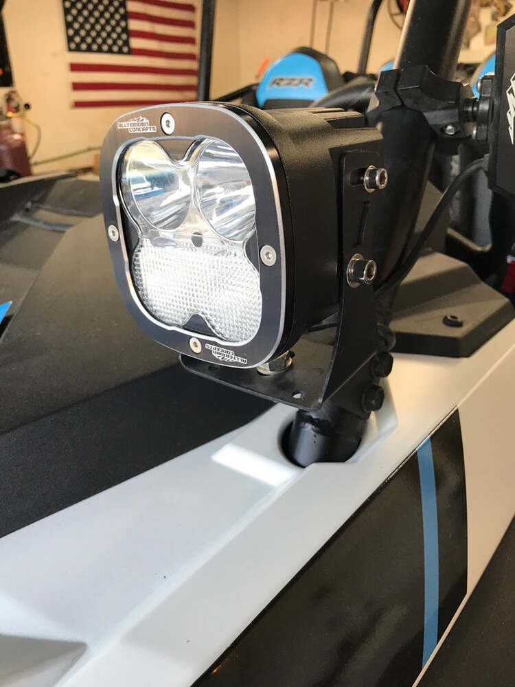 All Terrain Concepts Polaris RZR Pro R Pillar Bracket - Pair