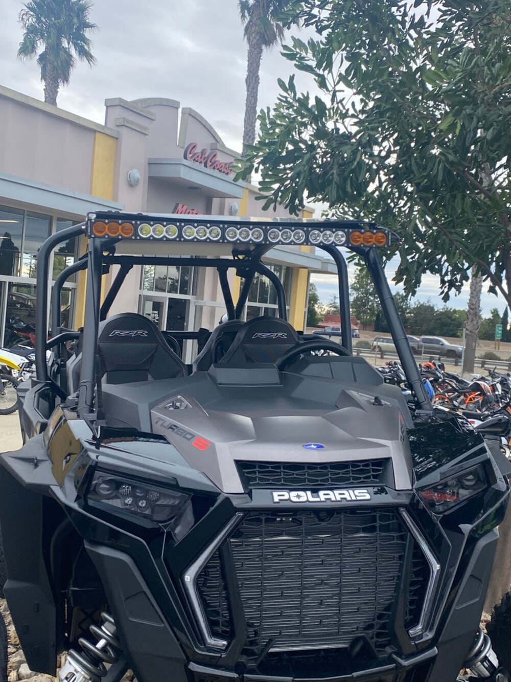 All Terrain Concepts Polaris RZR XP Turbo S 38 Race Light Bracket