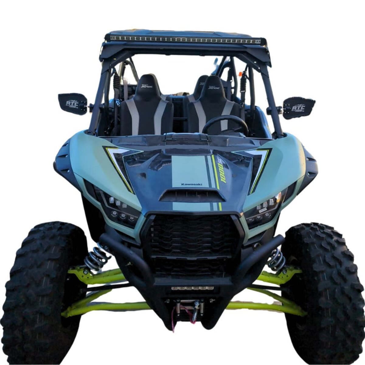 All Terrain Concepts UTV LED Light Pods Cobra Mirrors - Pair