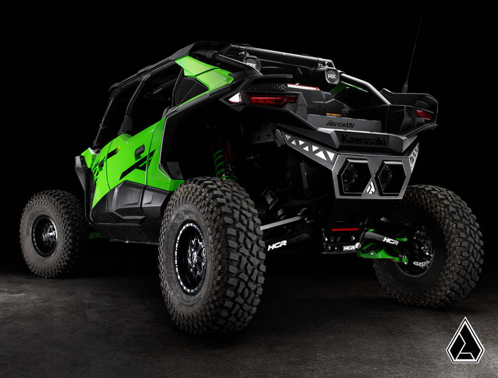 Assault Industries '26+ Kawasaki Teryx H2 Aluminum Plate Rear Bumper