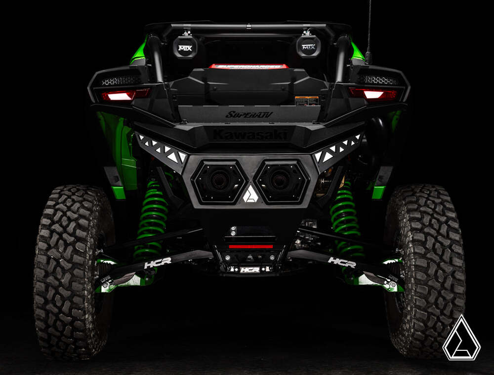 Assault Industries '26+ Kawasaki Teryx H2 Aluminum Plate Rear Bumper