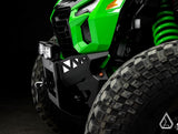 Assault Industries '26+ Kawasaki Teryx H2 Winch-Ready Aluminum Plate Front Bumper