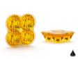 Assault Industries Nighthawk G2 LED Side Mirrors - Yellow Lenses