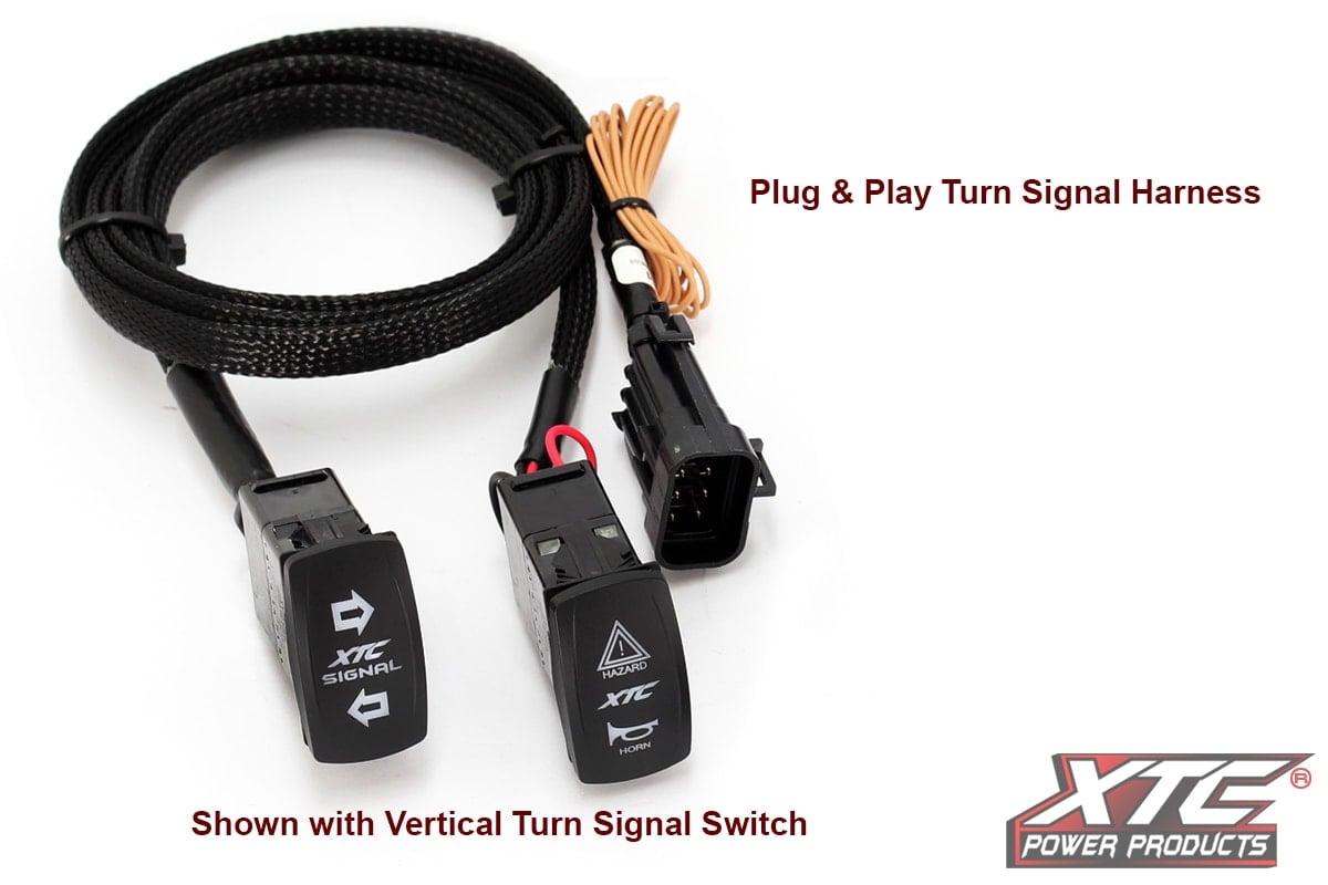 XTC Polaris RZR PRO XP Self-Canceling Turn Signal System With Horn