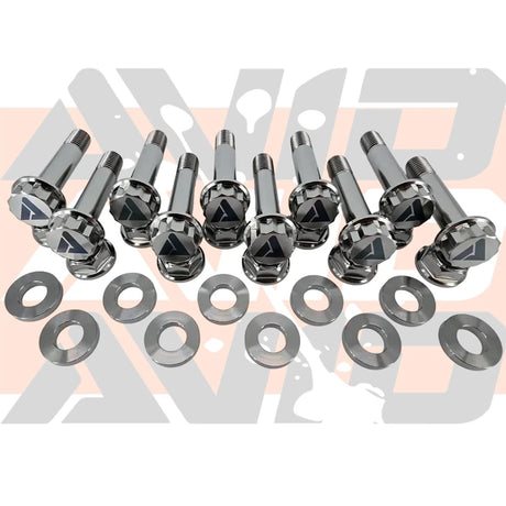 AVID Racing Can-Am Maverick R Radius Rod Titanium Bolt Hardware Kit - 30 Piece