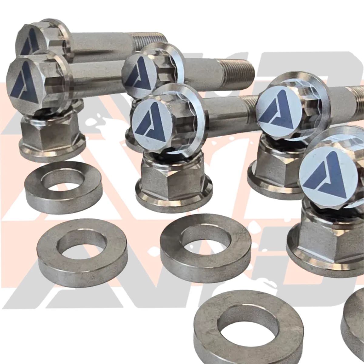 AVID Racing Can-Am Maverick R Rear Sway Bar Titanium Hardware Kit - 22 PCS