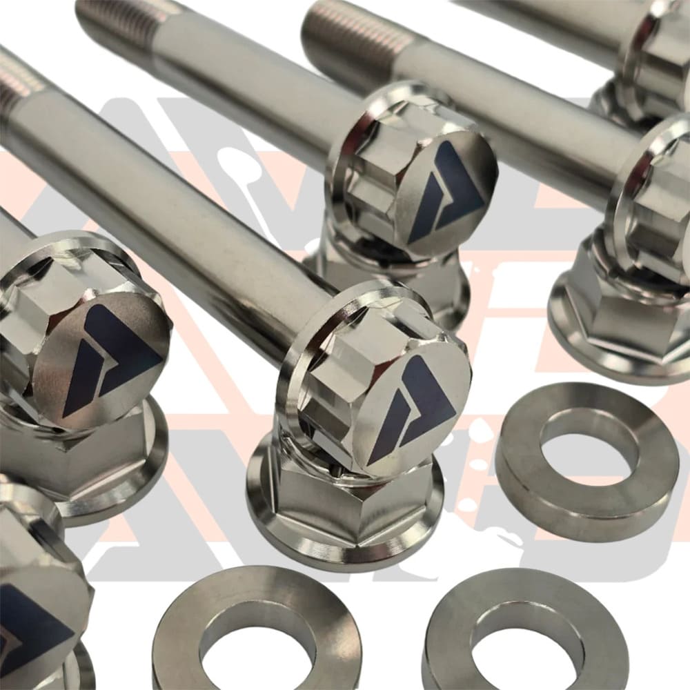 AVID Racing Can-Am Maverick X3 Complete Front Titanium Bolt Hardware Kit - 28 Piece