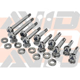 AVID Racing Can-Am Maverick X3 Complete Front Titanium Bolt Hardware Kit - 28 Piece
