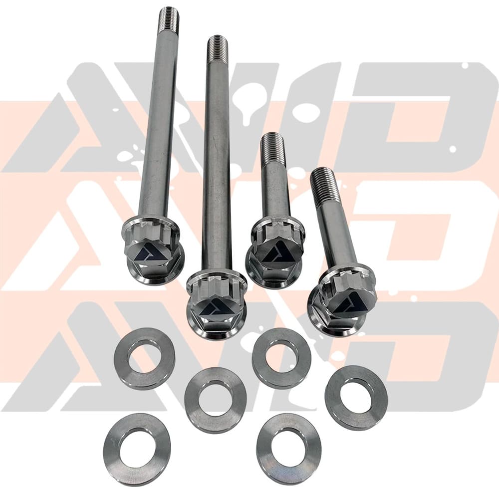 AVID Racing Can-Am Maverick X3 Front Shock Titanium Bolt Hardware Kit - 14 Piece