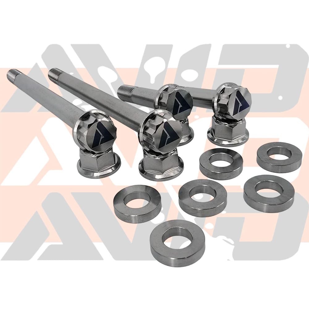 AVID Racing Can-Am Maverick X3 Front Shock Titanium Bolt Hardware Kit - 14 Piece