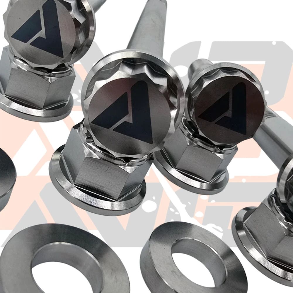 AVID Racing Can-Am Maverick X3 Front Shock Titanium Bolt Hardware Kit - 14 Piece
