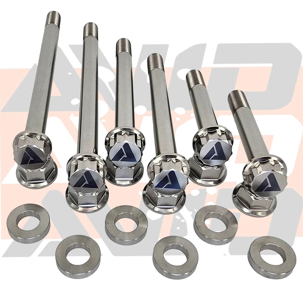 AVID Racing Can-Am Maverick X3 Stock Trailing Arm Titanium Bolt Hardware Kit - 20 Piece