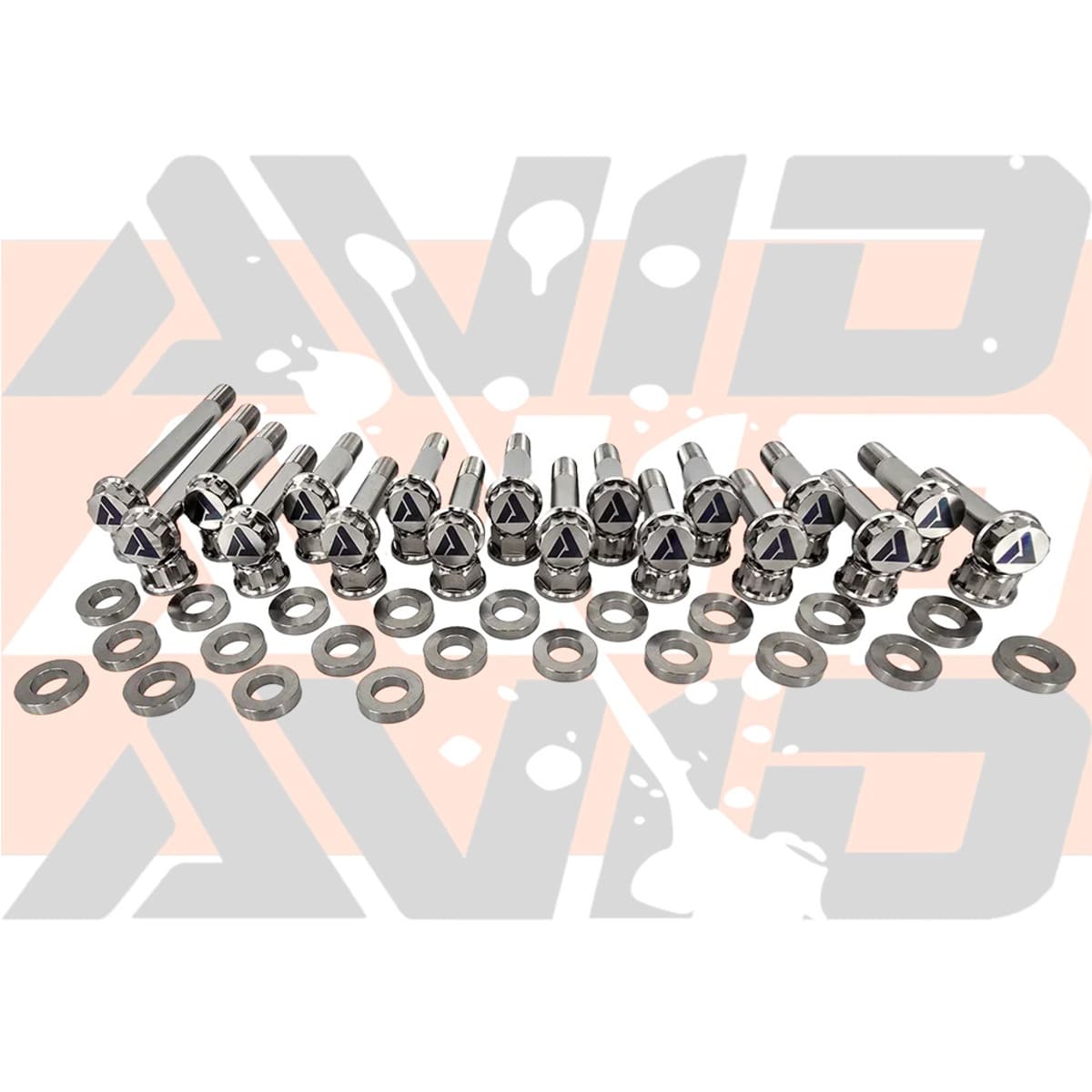 AVID Racing Can-Am Maverick X3 Trailing Arm Titanium Bolt Hardware Kit - 58 Piece