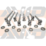 AVID Racing Polaris RZR Pro R Rear Differential Titanium Bolt Hardware Kit - 24 Piece