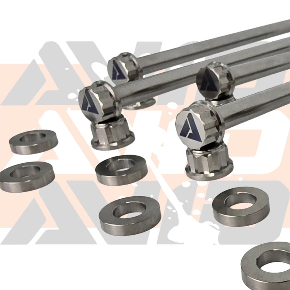 AVID Racing Polaris RZR Pro R Rear Differential Titanium Bolt Hardware Kit - 24 Piece