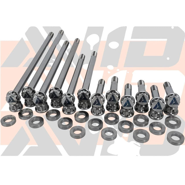 AVID Racing Yamaha YXZ1000 Rear Complete Pivot Titanium Bolt Hardware Kit - 28 Piece