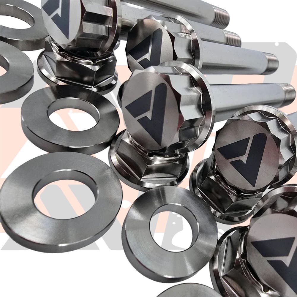 AVID Racing Yamaha YXZ1000 Rear Complete Pivot Titanium Bolt Hardware Kit - 28 Piece