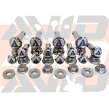 AVID Racing Polaris RZR Pro R 4-Seater Cage Titanium Bolt Hardware Kit - 28 Piece