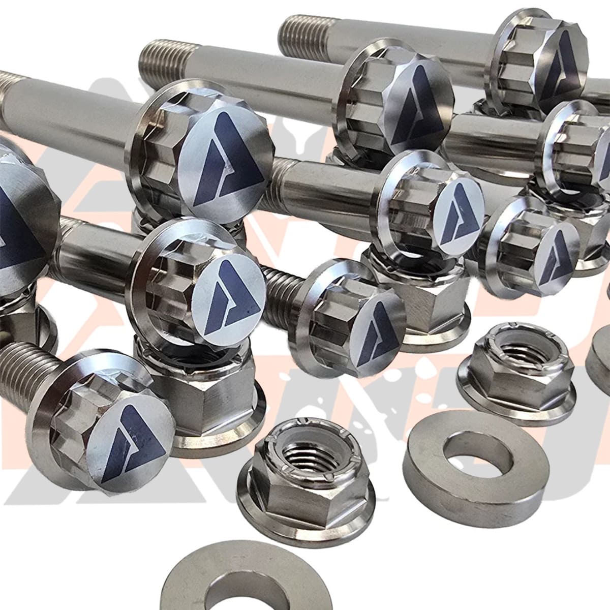 AVID Racing Polaris RZR Pro R 4-Seater Cage Titanium Bolt Hardware Kit - 28 Piece