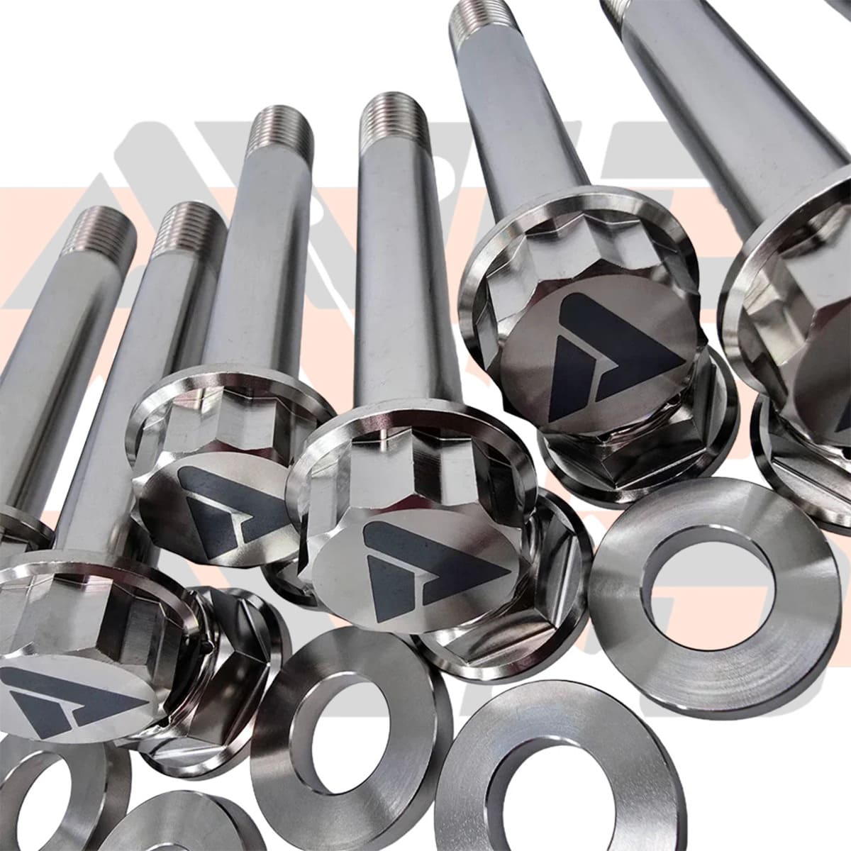 AVID Racing Polaris RZR Pro R Front Inner Pivot Titanium Bolt Hardware Kit – 24 Piece