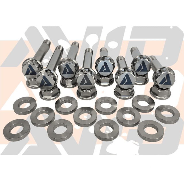AVID Racing Polaris RZR Pro R Rear Radius Rod Titanium Bolt Hardware Kit - 28 Piece