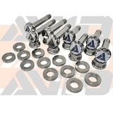 AVID Racing Polaris RZR Pro R Rear Radius Rod Titanium Bolt Hardware Kit - 28 Piece