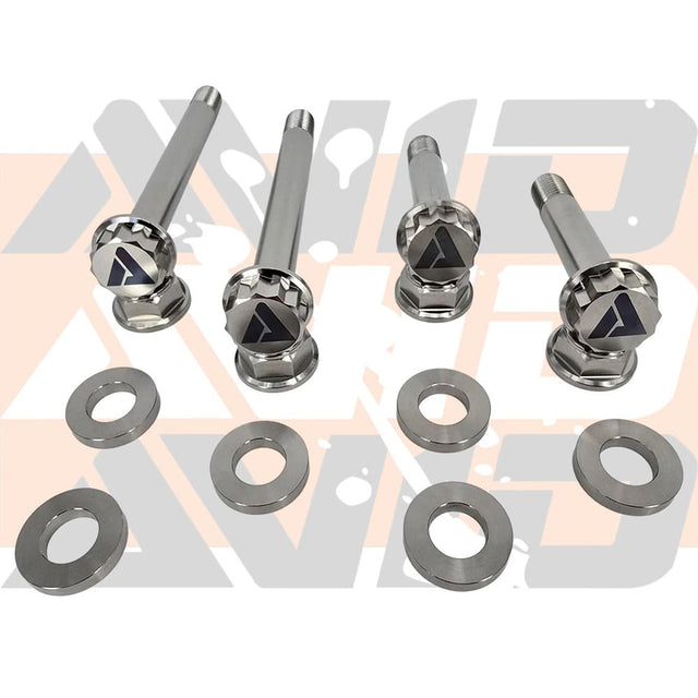 AVID Racing Polaris RZR Pro R Rear Toe Link AVID Titanium Bolt Hardware Kit - 12 Piece