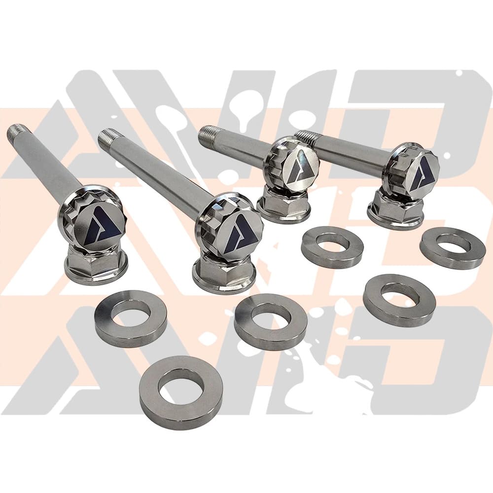 AVID Racing Polaris RZR Pro R Rear Toe Link AVID Titanium Bolt Hardware Kit - 12 Piece