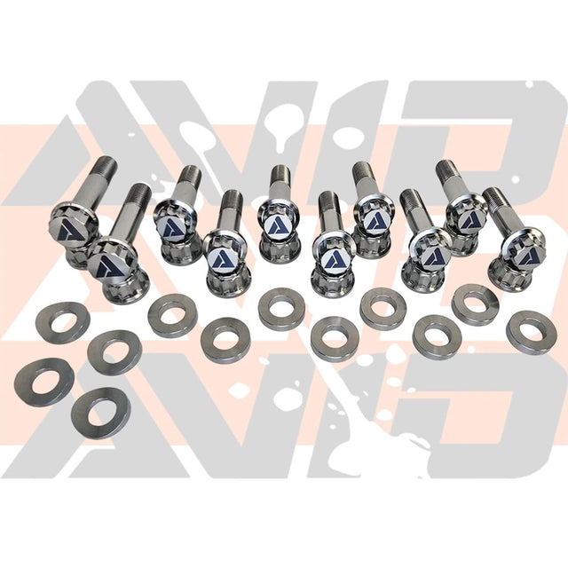 AVID Racing Yamaha YXZ 1000 Oversized Cage Titanium Bolt Hardware Kit - 30 Piece