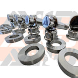 AVID Racing Yamaha YXZ 1000 Oversized Cage Titanium Bolt Hardware Kit - 30 Piece