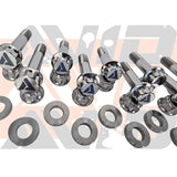AVID Racing Yamaha YXZ 1000 Oversized Cage Titanium Bolt Hardware Kit - 30 Piece