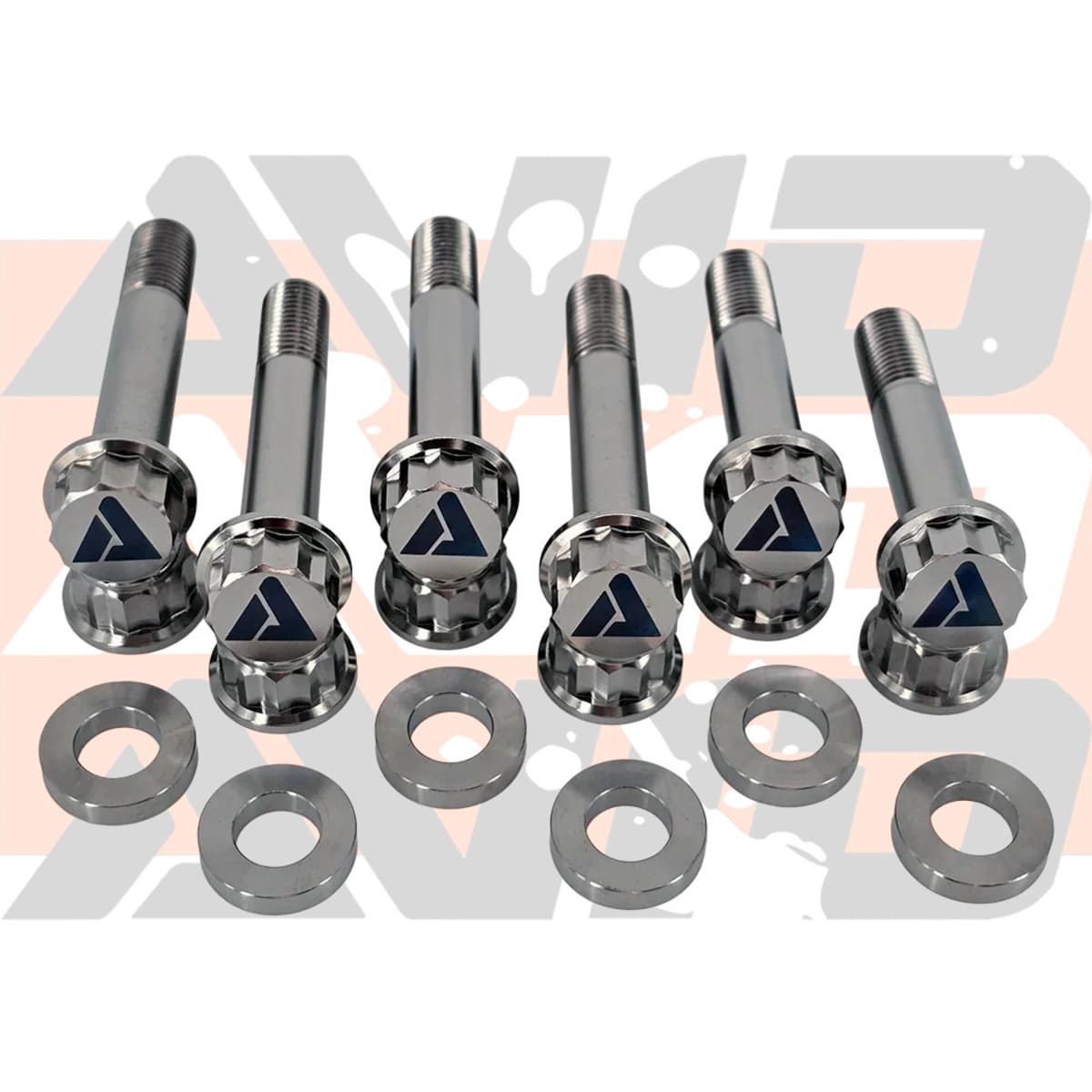 AVID Racing Yamaha YXZ 1000 YX3 Inner Radius Rod Pivot Titanium Bolt Hardware Kit - 18 Piece