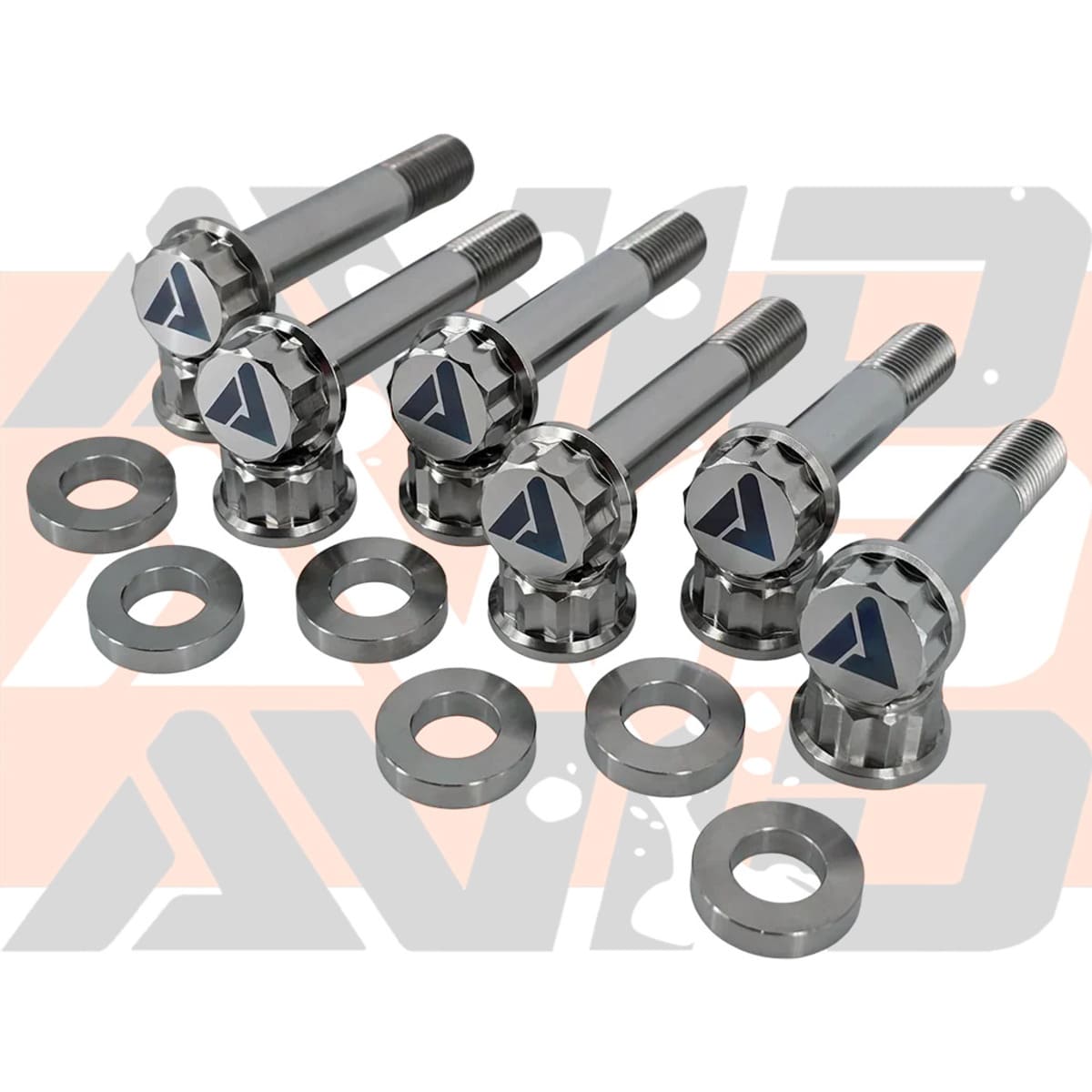AVID Racing Yamaha YXZ 1000 YX3 Inner Radius Rod Pivot Titanium Bolt Hardware Kit - 18 Piece
