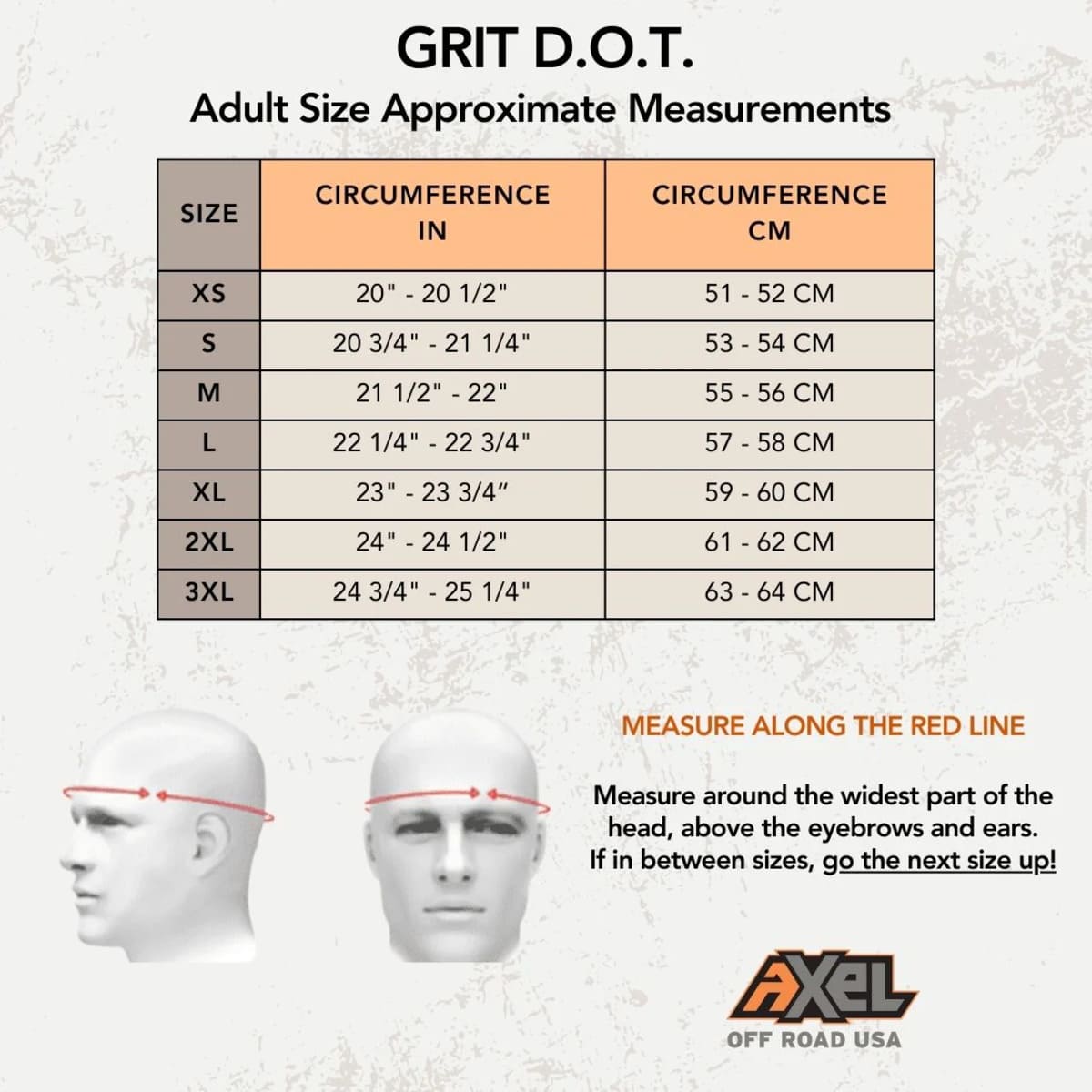 Axel Off Road GRIT D.O.T. Helmet