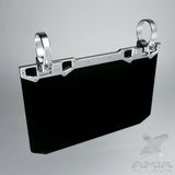 Axia Alloys 12″ x 8″ Narrow Mount Solid Black Shield Sun Visor