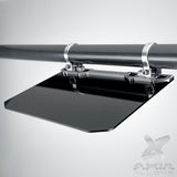 Axia Alloys 12″ x 8″ Narrow Mount Solid Black Shield Sun Visor