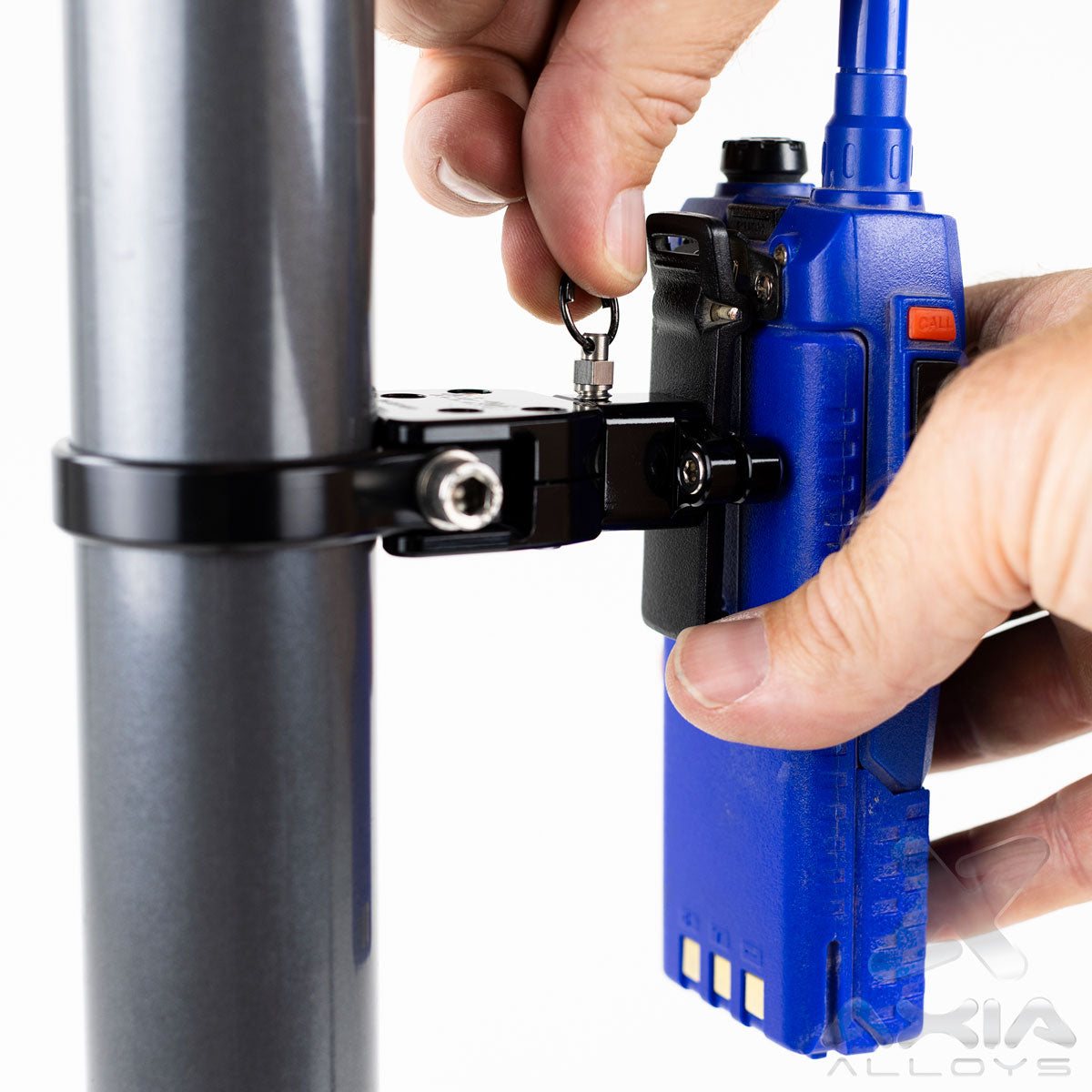 Axia Alloys Handheld Radio Mount