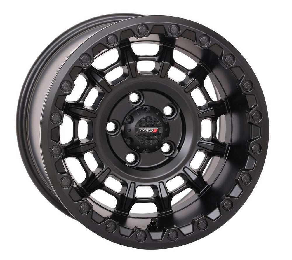 System 3 SB-10 Beadlock Wheel - Matte Black