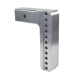 Weigh Safe Drawbar Only 8in Drop & 2.5in Shank (18.5K GTWR) - Aluminum - DB8-2.5