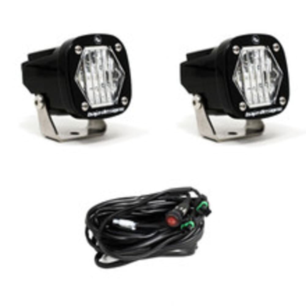 Baja Designs Black Auxiliary LED Pod Light - Pair