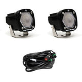 Baja Designs Black Auxiliary LED Pod Light - Pair