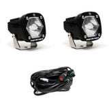Baja Designs Black Auxiliary LED Pod Light - Pair
