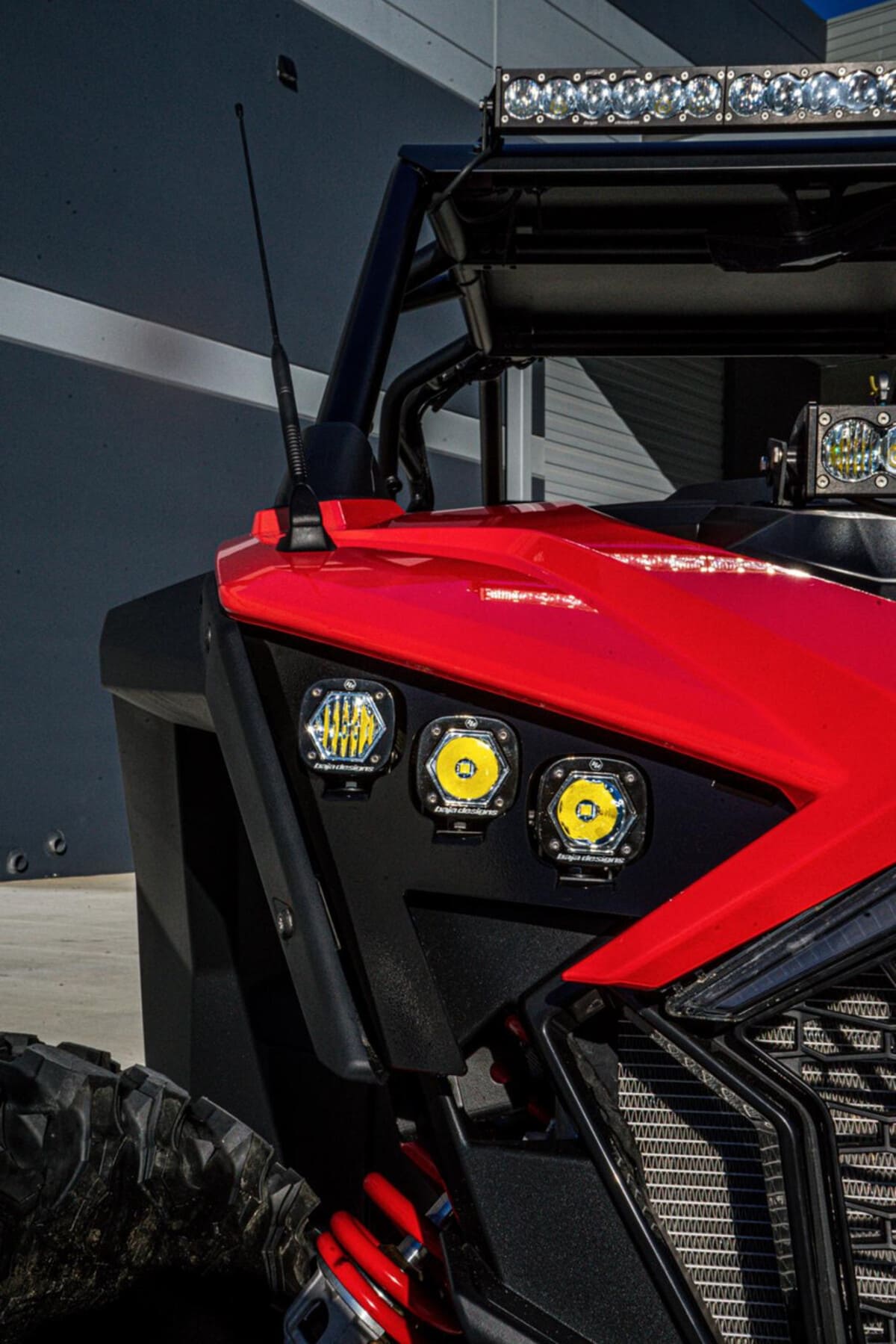 Baja Designs Polaris RZR Pro/Turbo R S1 Triple LED Headlight Kit